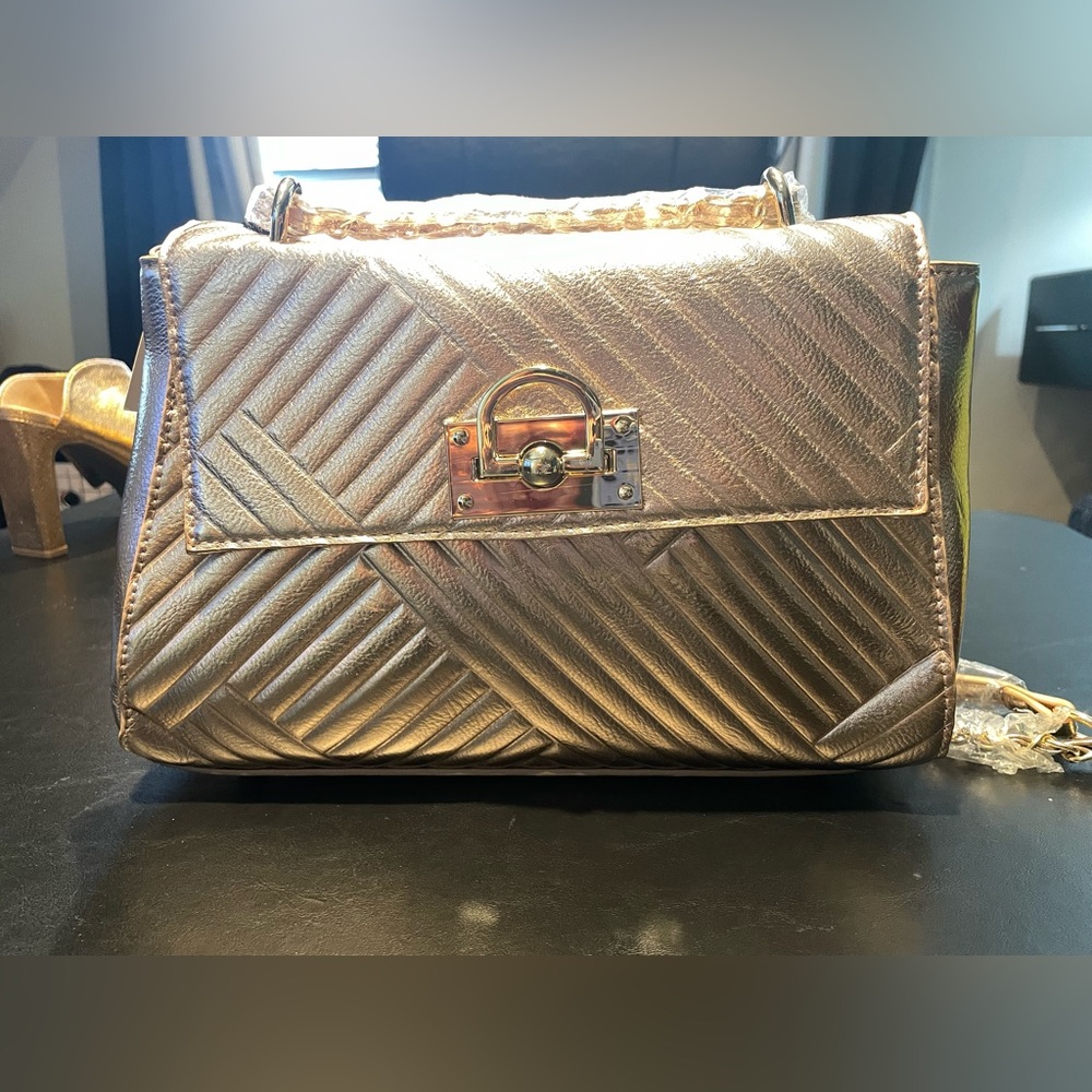 Gabriella Rocha Rose Gold Bag Purse Pocketbook